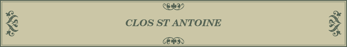 CLOS ST ANTOINE